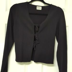 N. PEAL CASHMERE sweater, black, Small